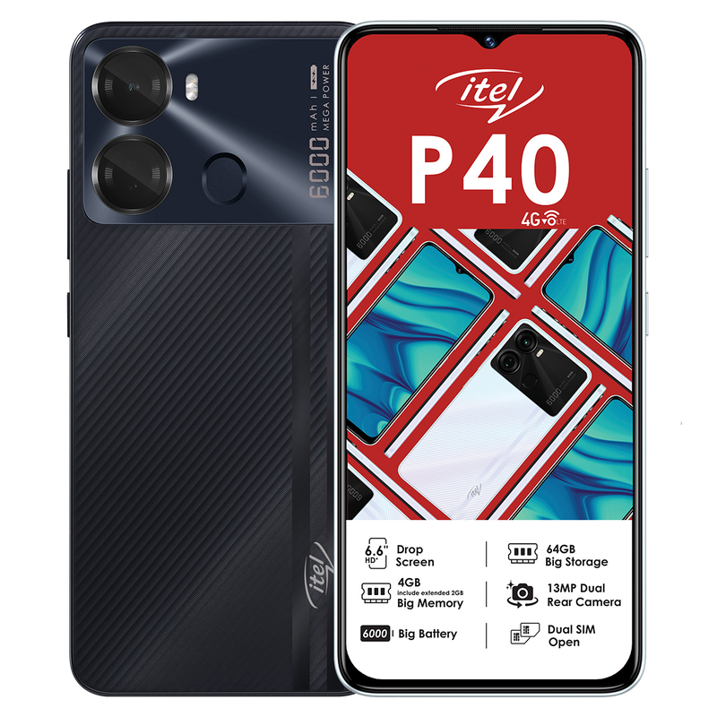 DISPONIBLE EN MALABO Itel P40 64GB