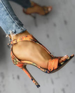 DISPONIBLES EN BATA Zapatos Tacón piel de Avestruz